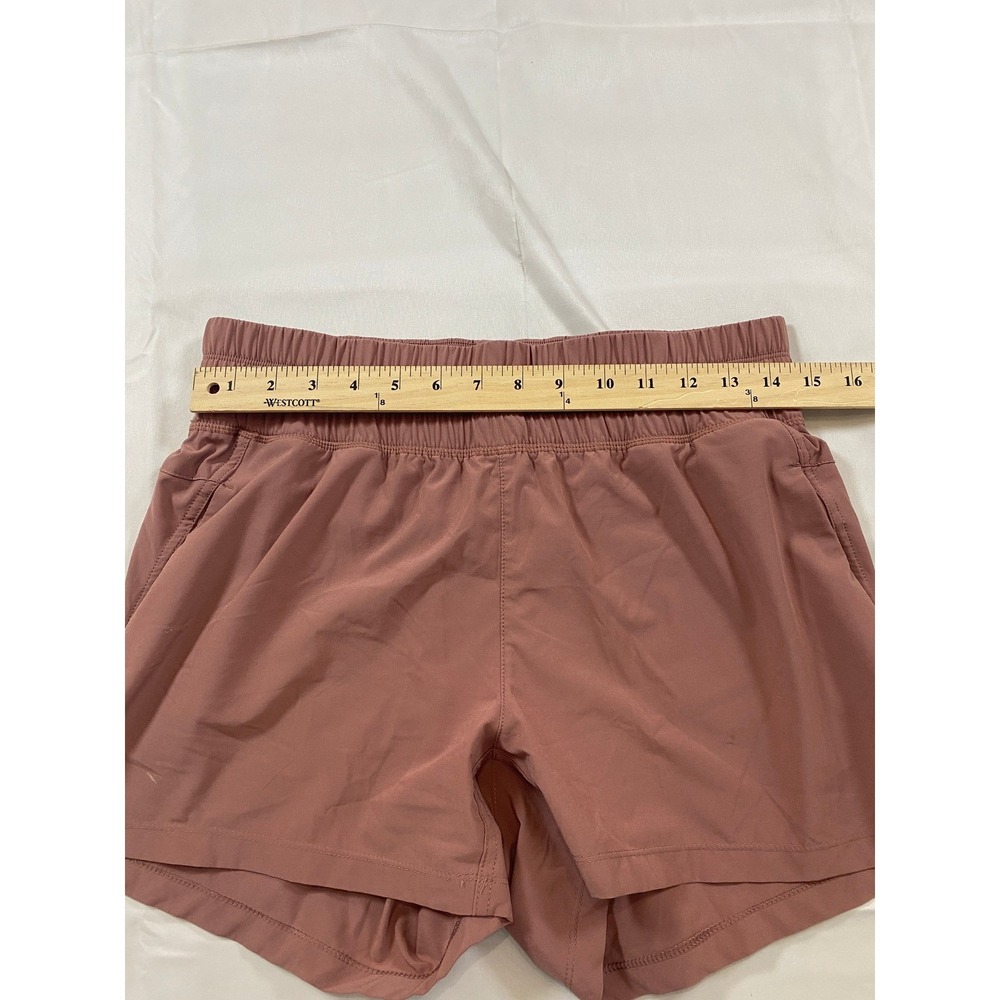 Free Fly Bamboo Pull On Athletic Shorts Mauve Pink Womens Size Small 3" Inseam - Picture 5 of 8